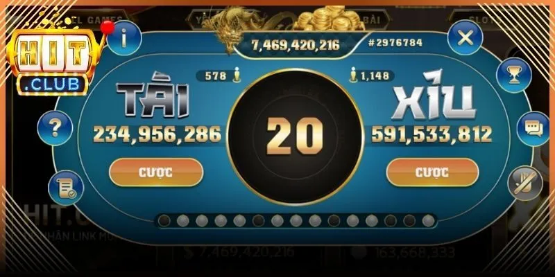 Điểm hút khách khi nhắc đến tài xỉu Hitclub